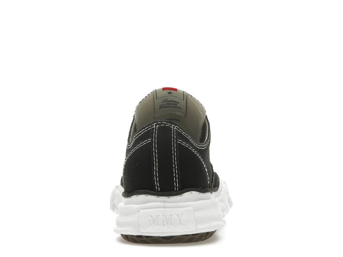 Maison Mihara Yasuhiro Peterson OG Sole Canvas Low Black