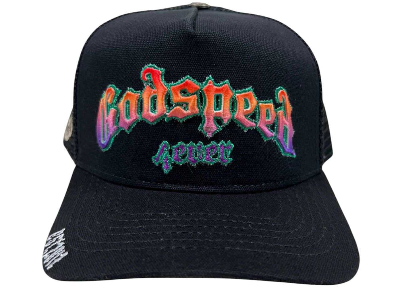 Godspeed GS Forever Gradient Trucker Hat Black/Hawaiian