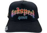Godspeed GS Forever Gradient Trucker Hat Black/Hawaiian