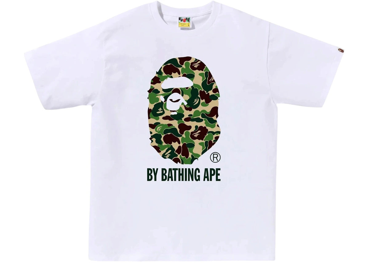 BAPE ABC Camo By Bathing Ape Tee (SS26) White/Green