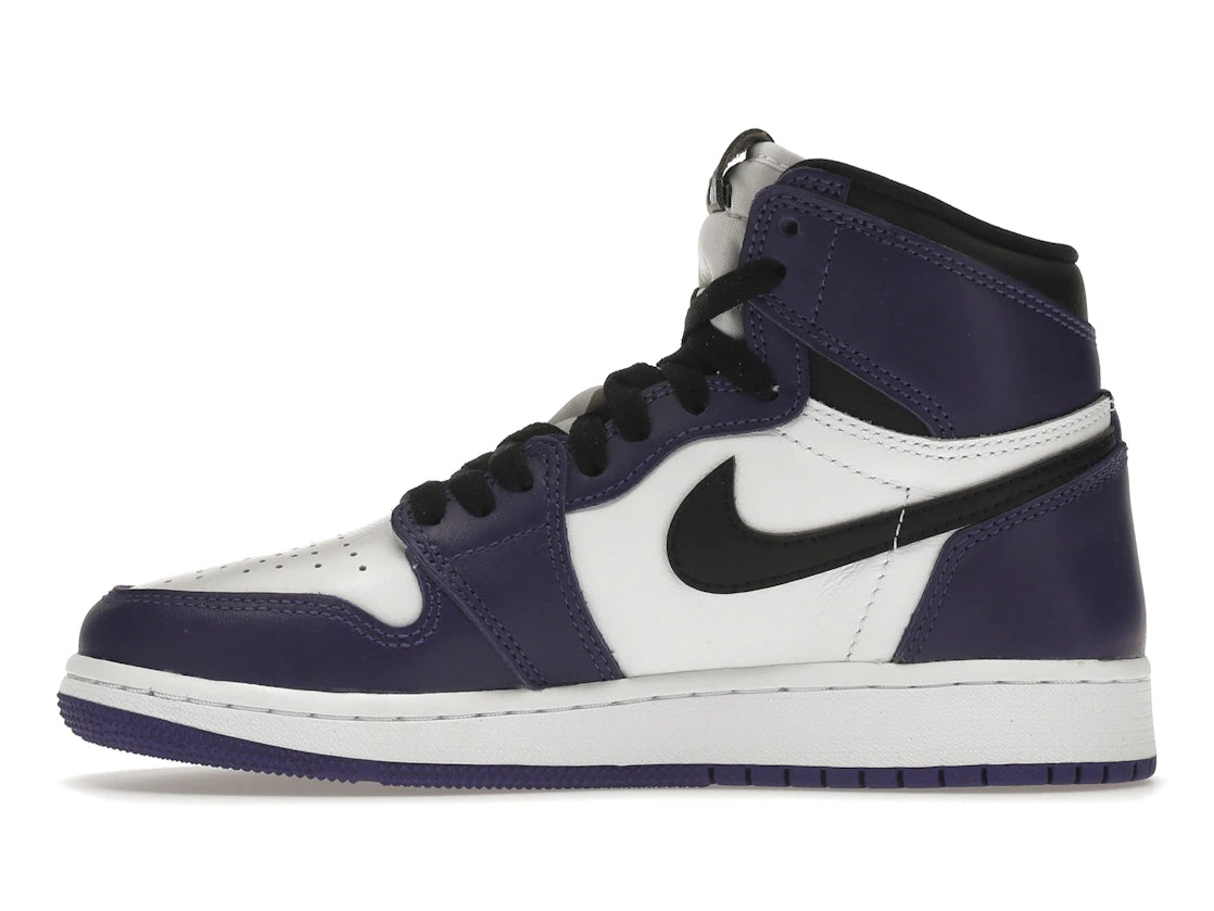 Jordan 1 Retro High Court Purple White (GS)