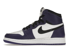 Jordan 1 Retro High Court Purple White (GS)