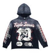 Triple Sevens All Star Football Hoodie Black