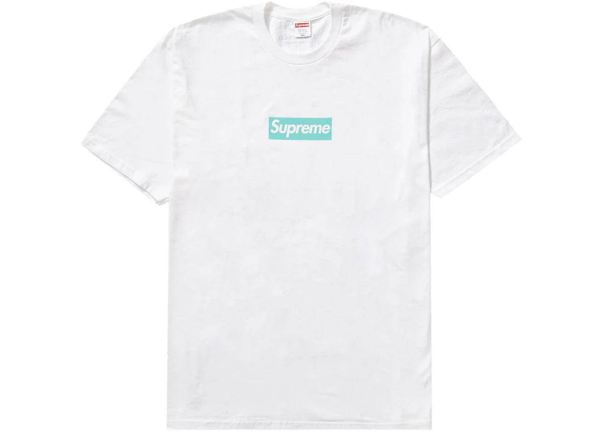 Supreme Tiffany & Co. Box Logo Tee White