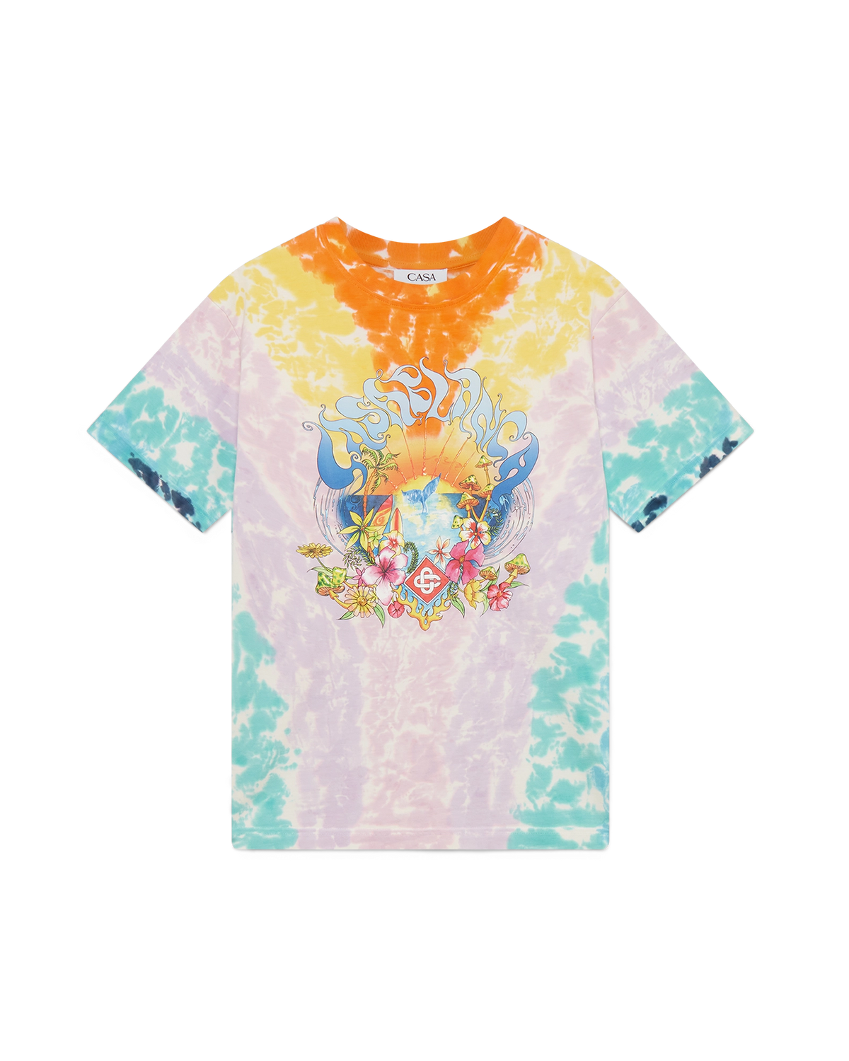 Casablanca Surf Trip Tie Dye T-Shirt