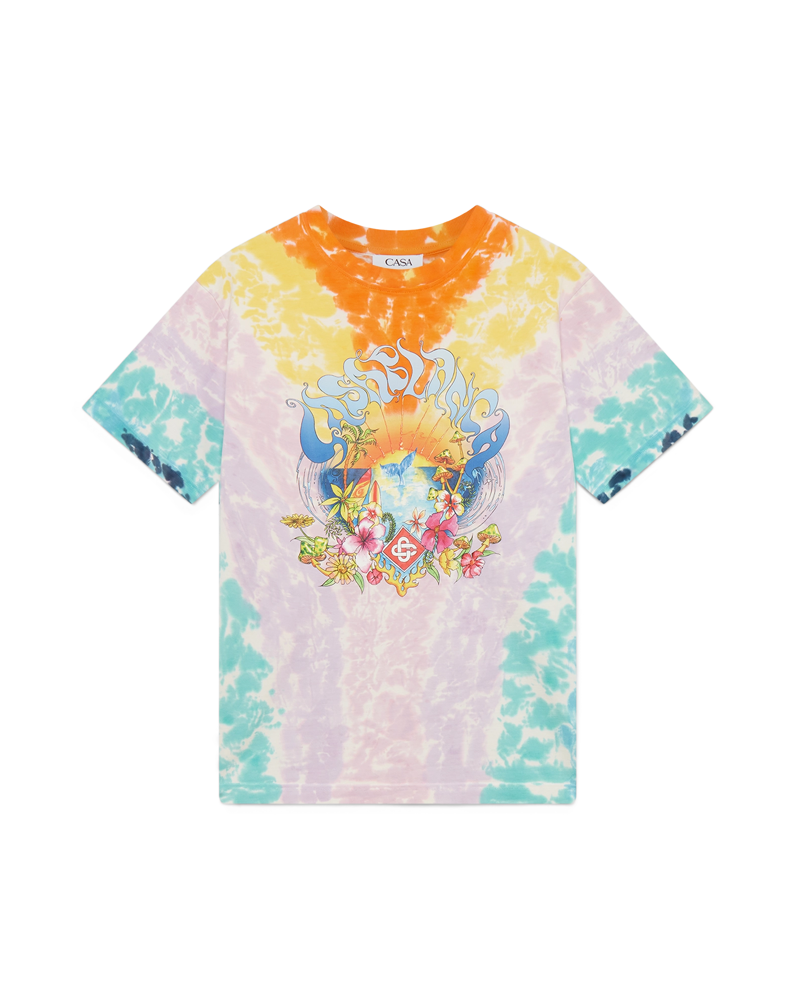 Casablanca Surf Trip Tie Dye T-Shirt