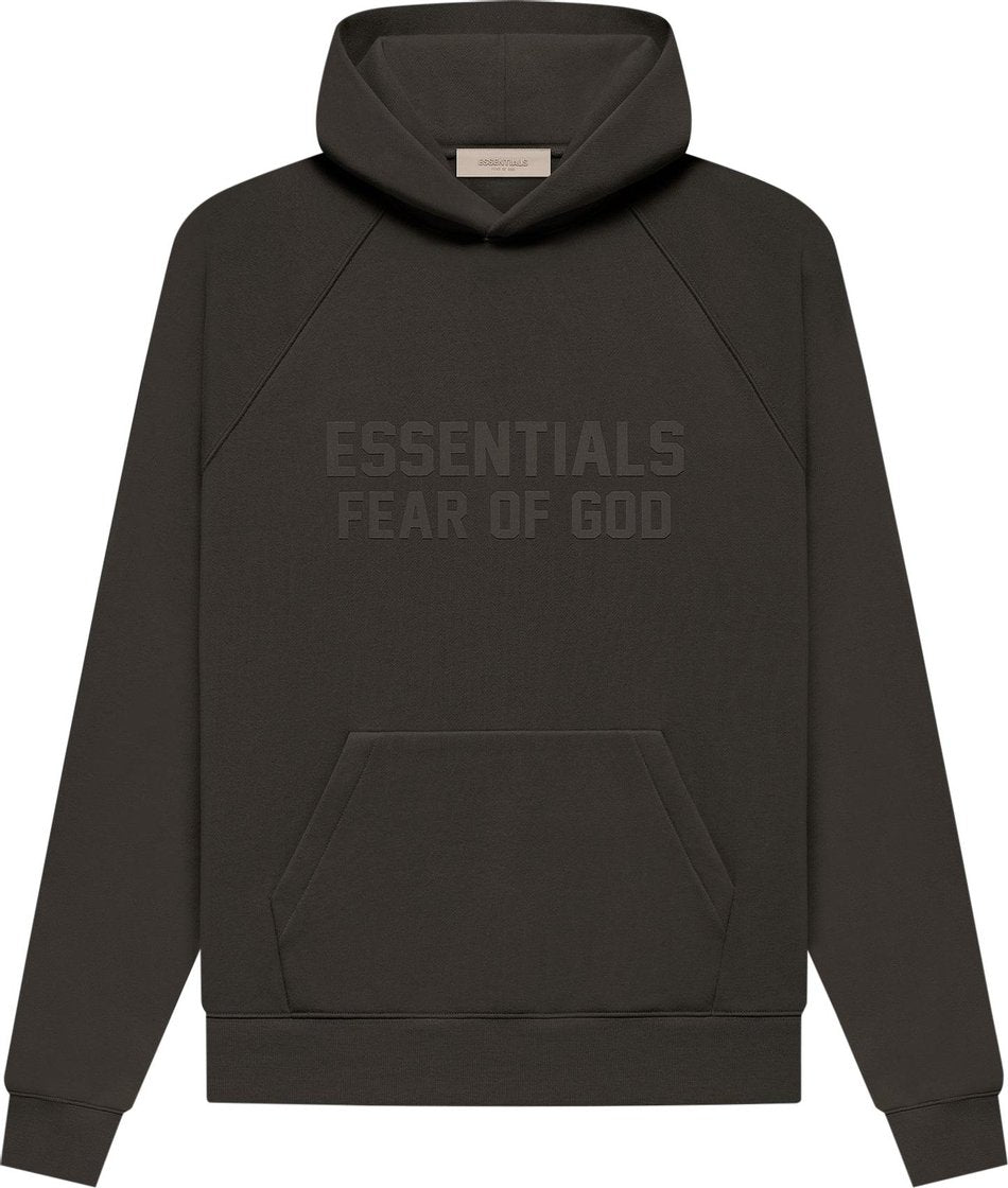 Fear of God Essentials Hoodie Off Black