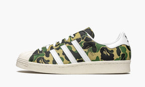 Adidas Superstar 80s "Bape ABC Camo Green"