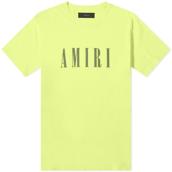 Amiri Core Logo T-Shirt Lime