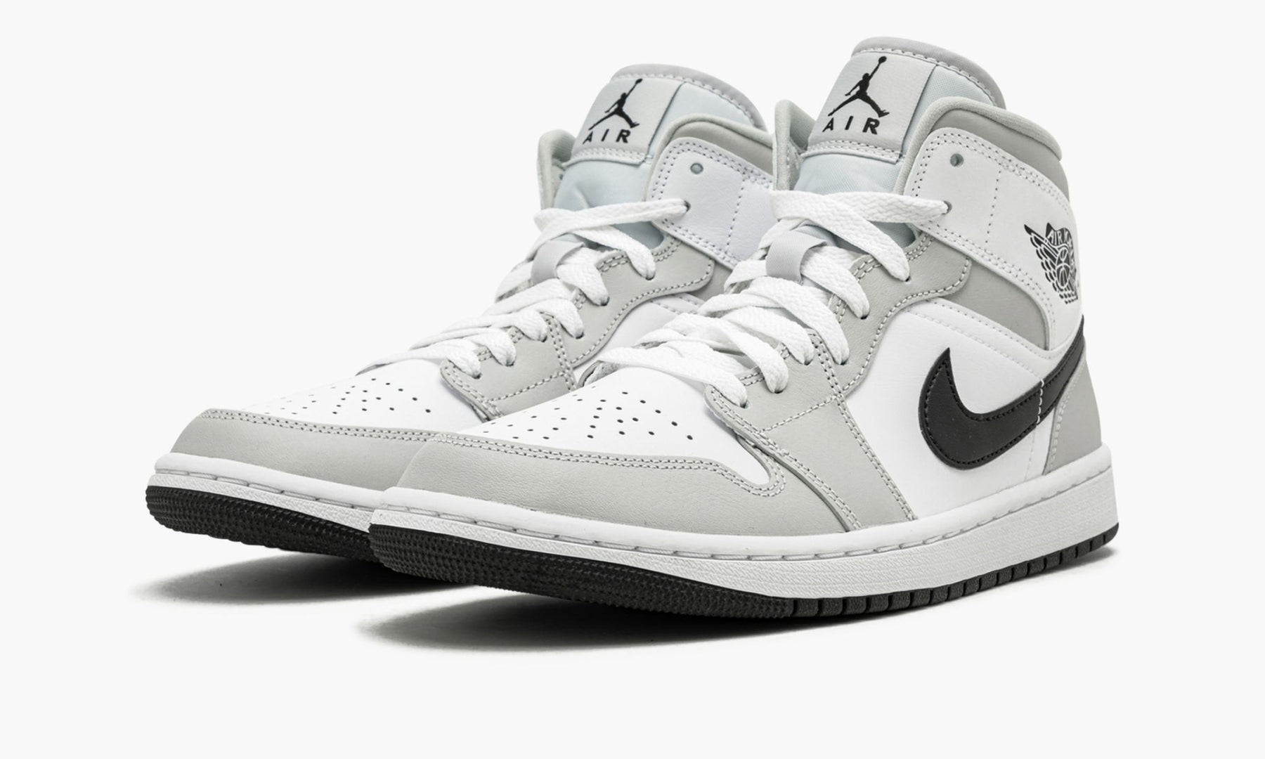 Air Jordan 1 Mid "Light Smoke Grey" (W)