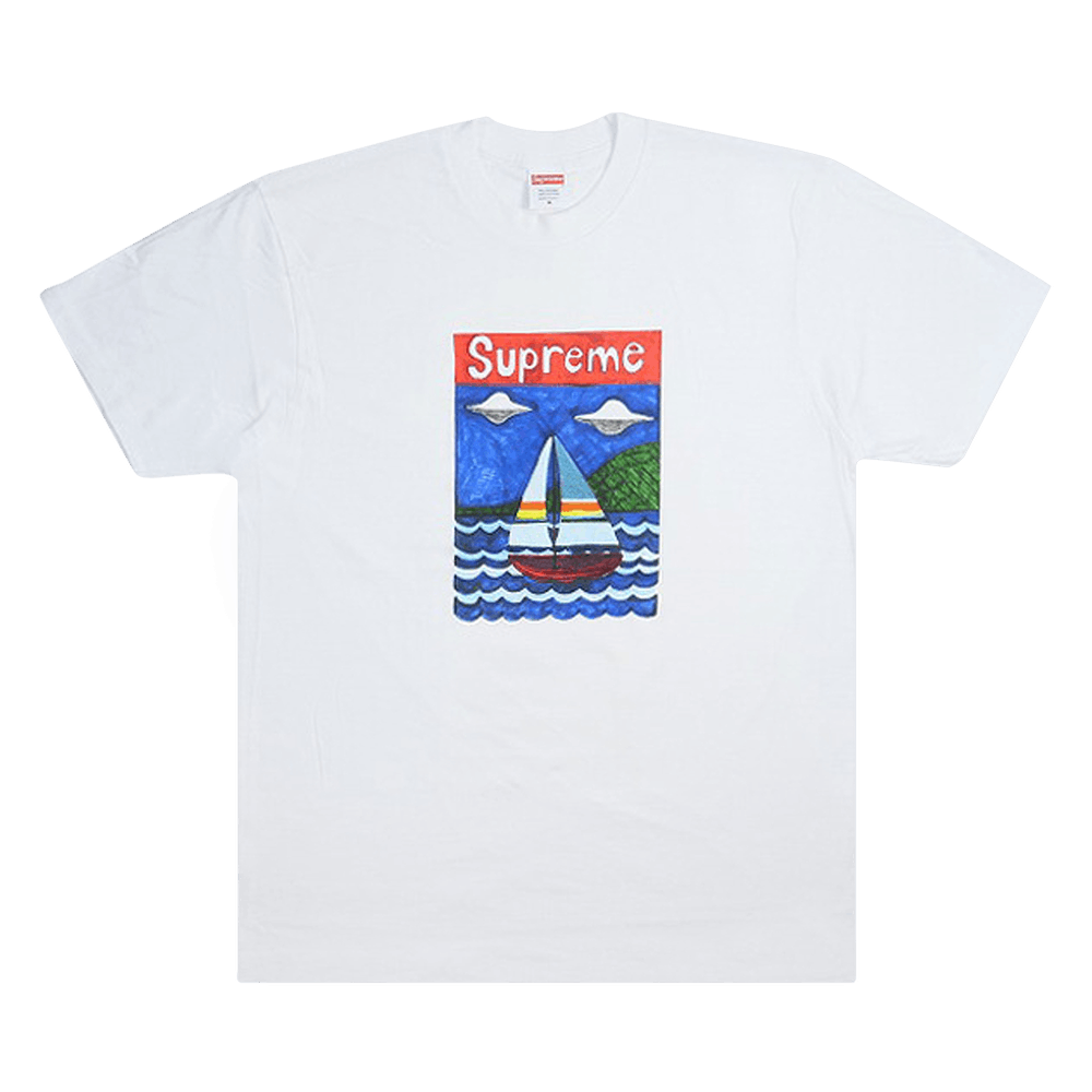 Supreme Sailboat Tee White