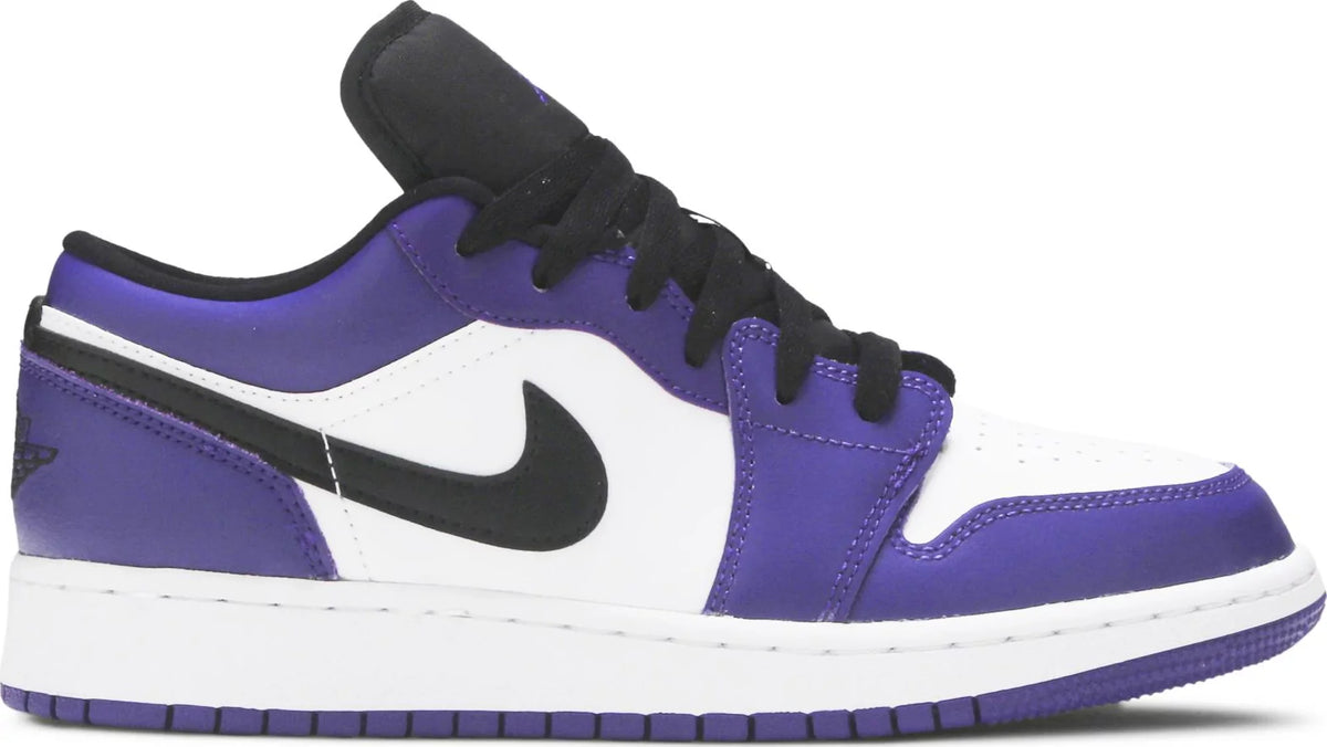 Air Jordan 1 Low Court Purple White (GS)