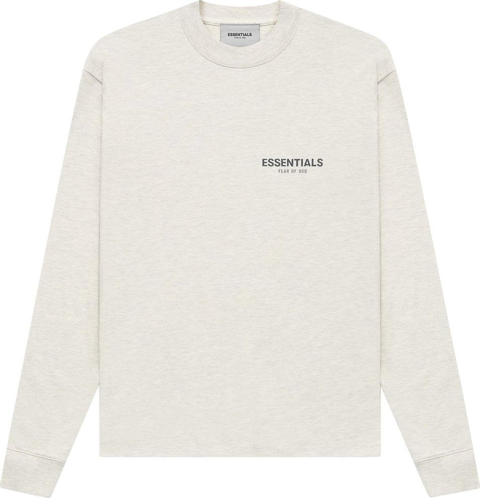 Fear of God Essentials L/S T-shirt (SS22) Light Oatmeal