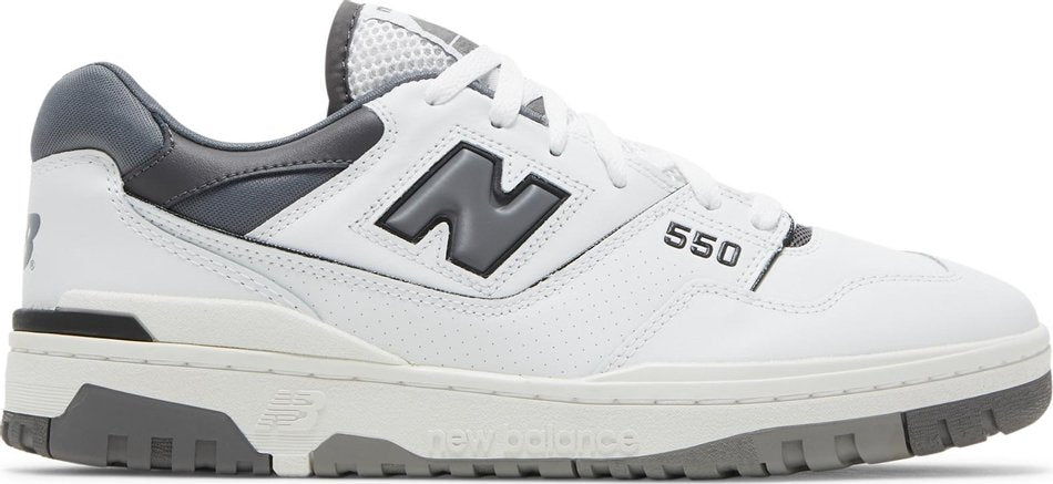 New Balance 550 White Grey Dark Grey