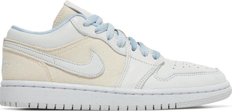 Air Jordan 1 Low "Canvas Grey Cream" (W)