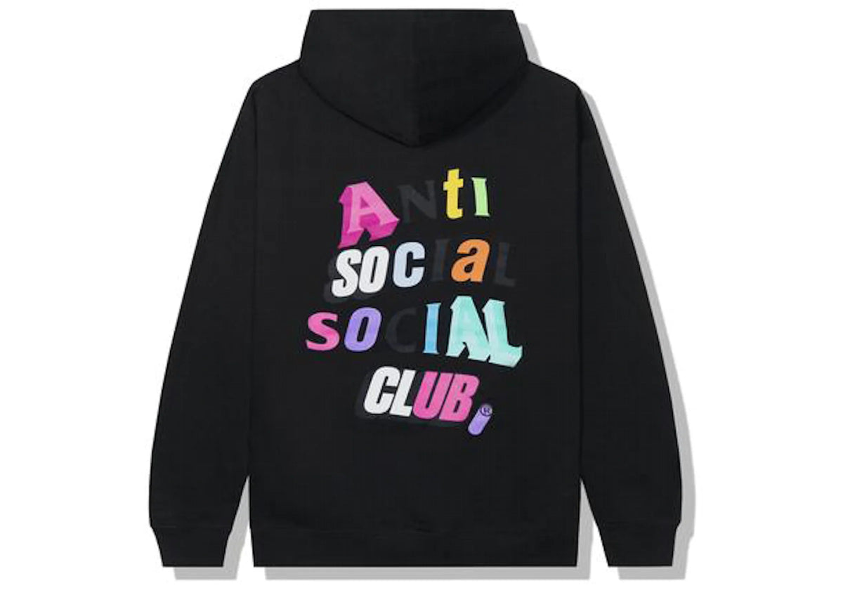 Anti Social Social Club The Real Me Hoodie Black