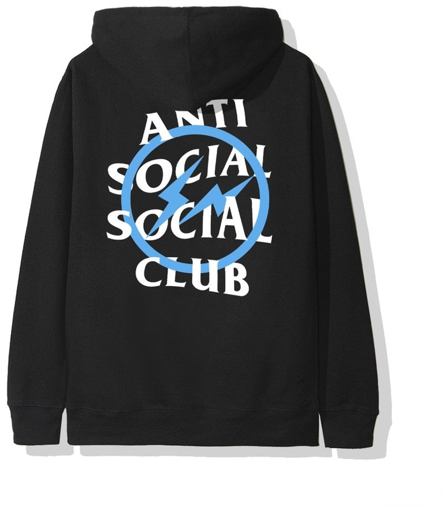 Anti-Social Social Club "Fragment" Blue Hoodie