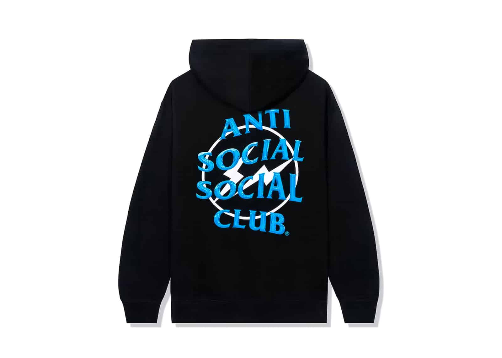 Anti Social Social Club x Fragment Precious Petals Hoodie (FW22) Black Blue