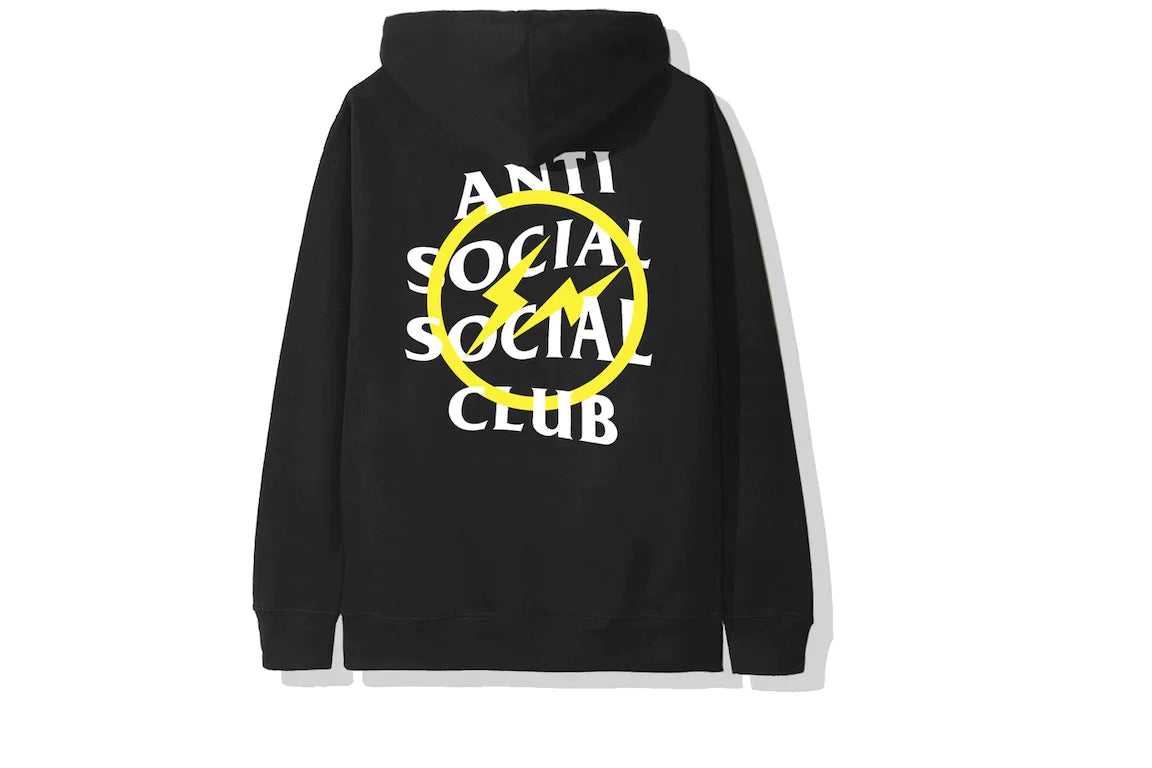 Anti Social Social Club "Fragment" Yellow Hoodie