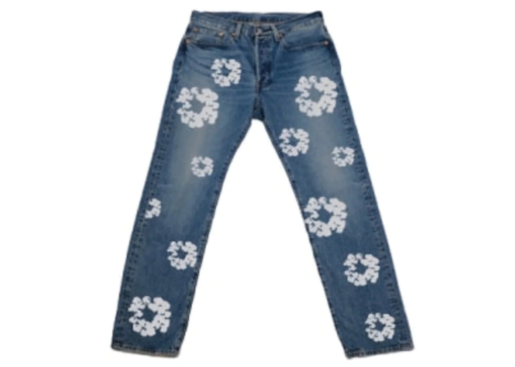 Denim Tears x Levi's Cotton Wreath Jean Light Wash