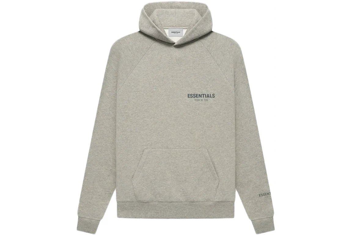 Fear of God Essentials Core Collection Pullover Hoodie Heather Oat