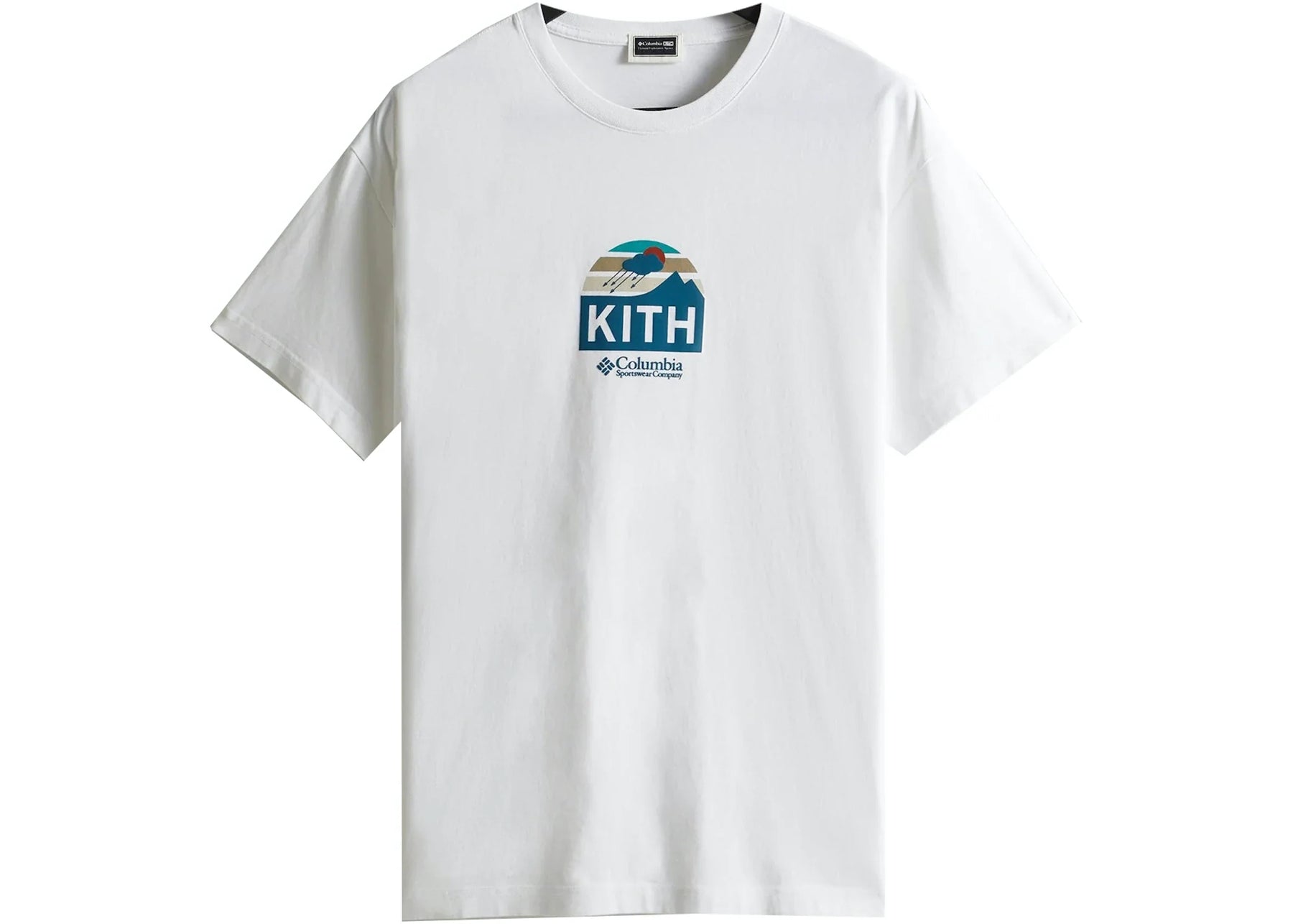 Kith Columbia Eea Rain Tee White