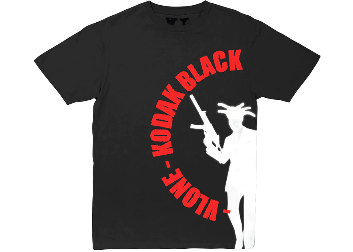 Vlone x Kodak Black Vulture T-shirt Black