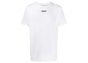 Off-White Airport Tape Logo Print T-Shirt