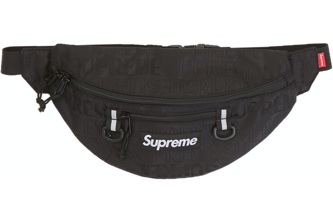 Supreme Waist Bag (SS19) Black