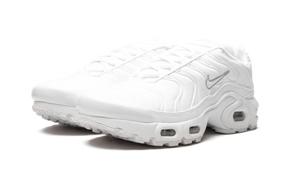 Air Max Plus "White Metallic Silver" GS