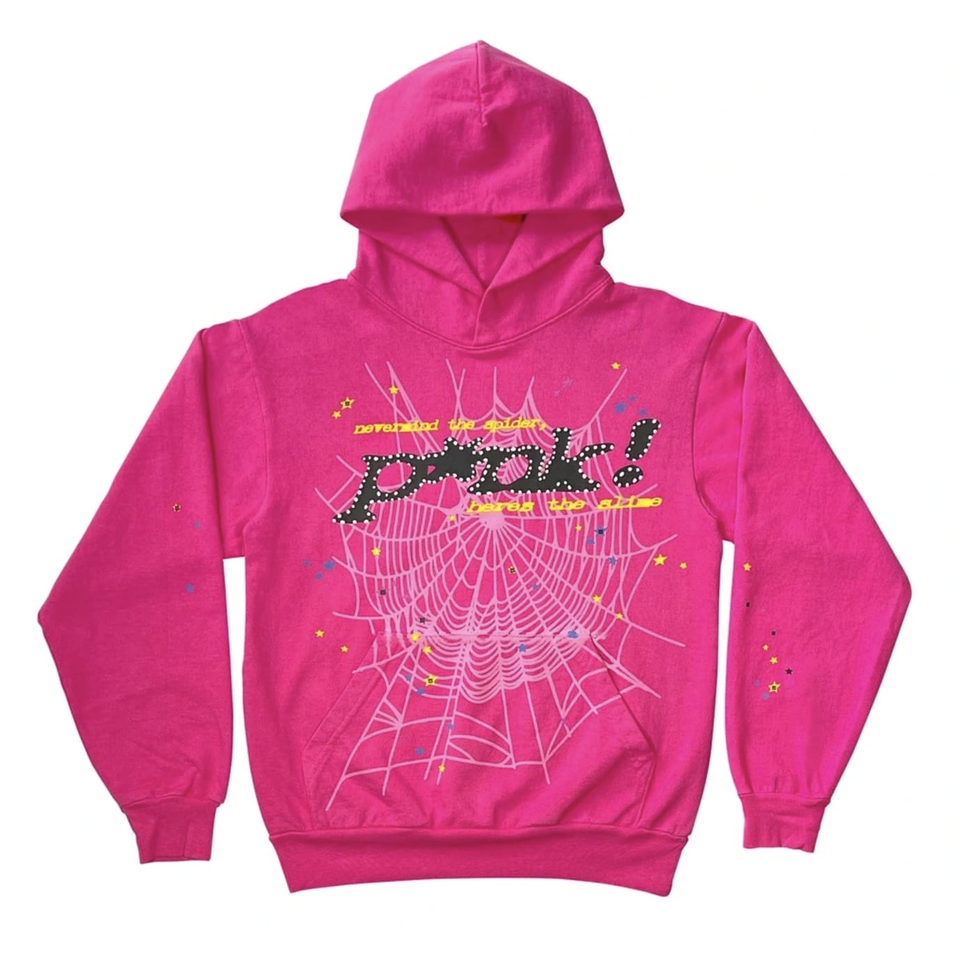 Sp5der Worldwide P*NK Hoodie Pink